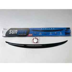 Audi A3 Sedan Piano Black Spoiler 2013-2019 Arası Sunplex SPO2001101