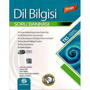 Bilgi Sarmal Yayınları TYT AYT Dil Bilgisi Soru Bankası