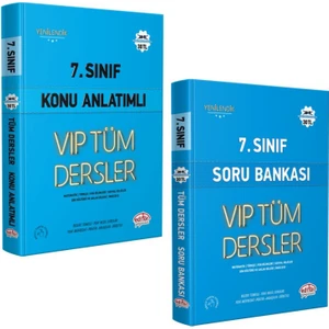 Editör Yayınları 7. Sınıf Tüm Dersler Konu Anlatımlı ve Soru Bankası Seti