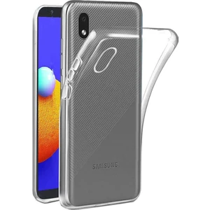 Samsung Galaxy A01 Core Uyumlu Lüx Seri Kamera Korumalı Silikon Kılıf