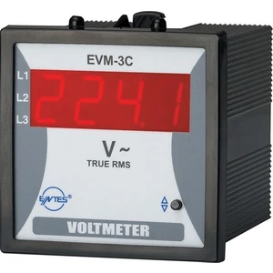 Entes,Kontak Çıkışlı Voltmetre