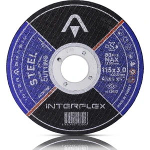 Interflex Metal Kesici Taş Disk 115x3.0x22.23 Mm
