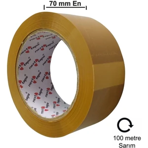 Next Tape Koli Bandı Taba Kahverengi 70 mm x 100 mt