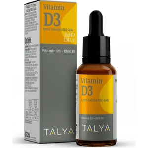 Vitamin D3 İçeren Takviye Edici Gıda Damla, 1000 IU, 10 ml