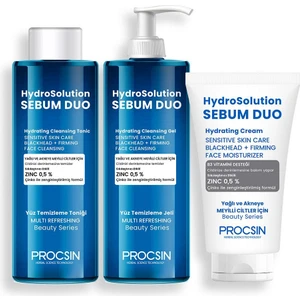 PROCSIN Hydrosolution Krem + Jel + Tonik Paketi