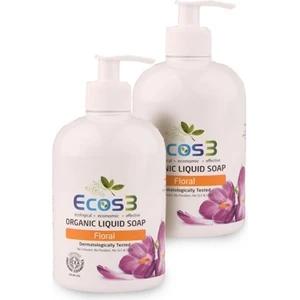 Organik Sivi Sabun Floral 2x500 Ml