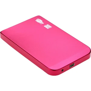 2.5'' Inç Slim Sata Harddisk Kutusu Harici HDD Kutu Harddisk Veri Taşıma - Pembe