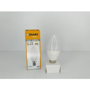 Osaka Light Osaka Lıght E14 6W 3000K 540LM LED Mum Ampul 1 - 10 W