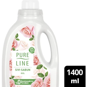 Pure Line Sıvı Sabun - Gül 1400 ml