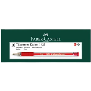 Tükenmez Kalem 0.7 mm Iğne Uç Kırmızı 10'lu Kutu  1425	