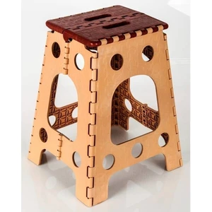 As Plastik Katlanır Tabure Bahçe Sandalyesi