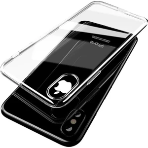 iPhone x / Xs Crystal Soft Slim Jacket Case Kılıf