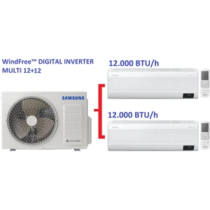 Windfree 12+12 A 12000 BTU Multi Inverter Duvar Tipi Klima