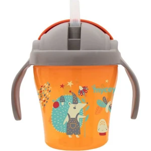 Pipetli Bardak Kulplu Turuncu 200 ml
