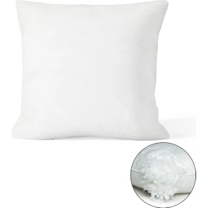 Valena Home Kırlent Kılıfı Iç Yastığı 50 x 50 cm 400 gr Boncuk Silikon Elyaf