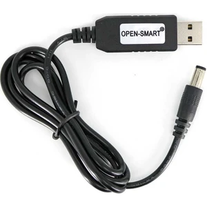 Usb-Barrel Jack Voltaj Yükseltici (Giriş 5V, Çıkış 12V)