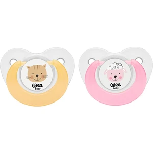 Wee Baby Sevimli Hayvanlar Damaklı Emzik No:2 2li