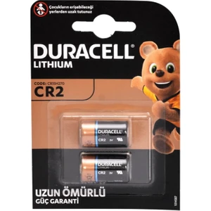 Duracell Cr2 Ultura Photo 3V Lithium Pil