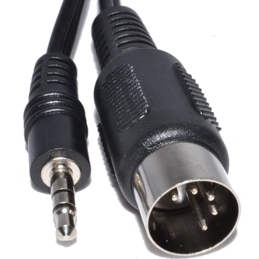YKA 5 Pin Din To Stereo Kablo 1.5