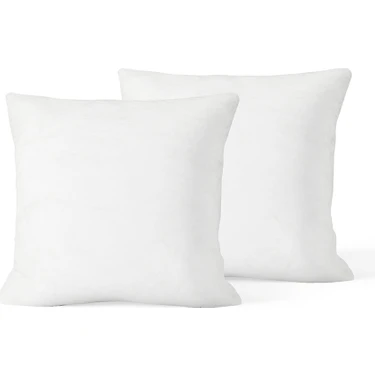 Valena Home 2'li Kırlent Kılıfı Iç Yastığı 50 x 50 cm 400 gr Boncuk Silikon