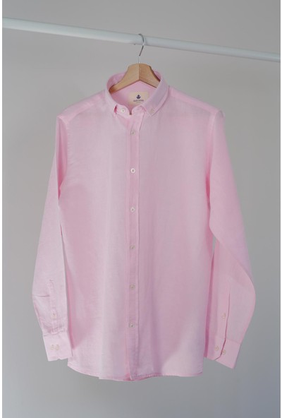 Adam Boxes Relaxed Fit Düğmeli Yaka Gömlek Neo-Epherest Pembe