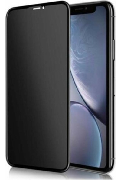 Arazon Xiaomi Redmi 9T Privacy 5D Hayalet Gizlilik Filtreli Cam Tam Kaplayan Ekran Koruyucu