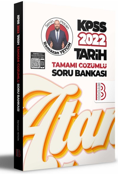 Benim Hocam Yayınları KPSS 2022 Tarih Tamamı Çözümlü Soru Bankası