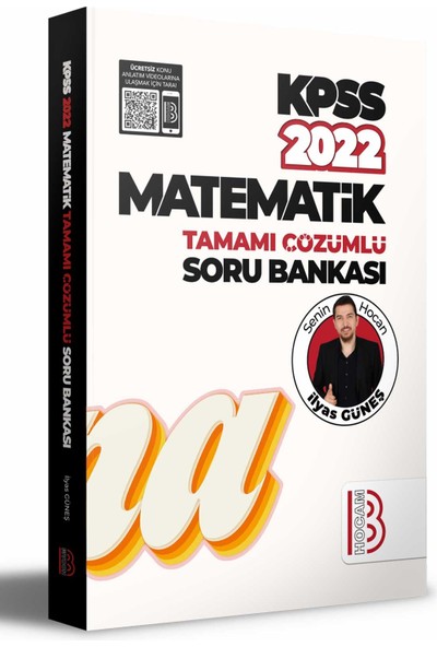 Benim Hocam Yayınları KPSS 2022 Matematik Tamamı Çözümlü Soru Bankası