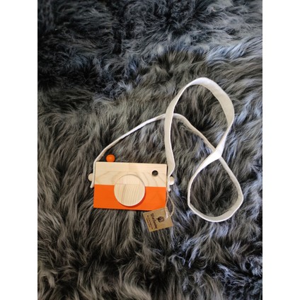 Ahşap Fotoğraf Makinesi - Turuncu fiyatları