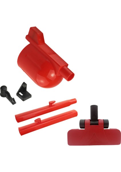 Fantom P 1200 Pratik Süpürge Kırmızı Toz Haznesi Gövde Boru Emici Tırnak Karşılığı HT-DSP0005-SET3-1