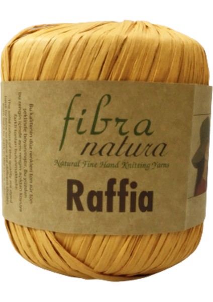 Fibra Natura Raffia - Rafya Şapka Çanta Kağıt Ip