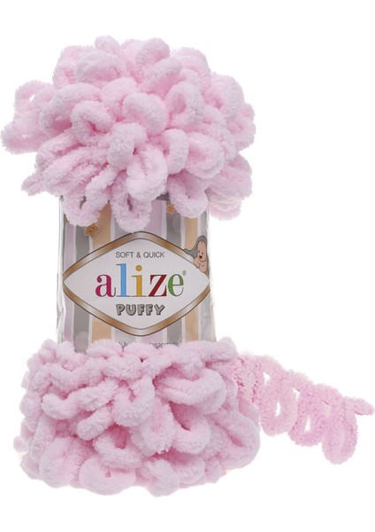 Puffy 100GR El Örgü Ipi Ipliği Yünü