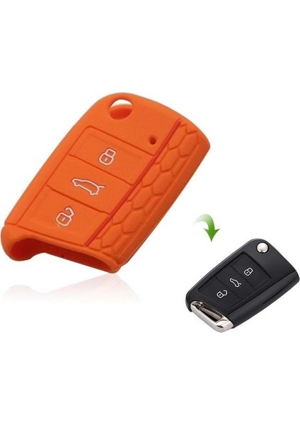 Seat Sustalı Anahtar Silikon Kılıf, Anahtar Kabı