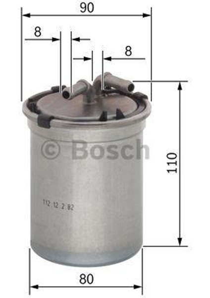 Volkswagen Polo 1.6 Tdı Mazot Yakıt Filtresi (2009 - 2014) Bosch fırsatları