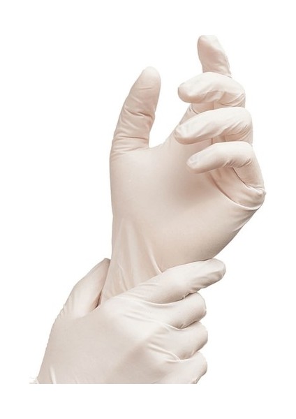 Pudrasız Lateks Eldiven 100'LÜX20 Paket-1 Koli (Small) fiyatları