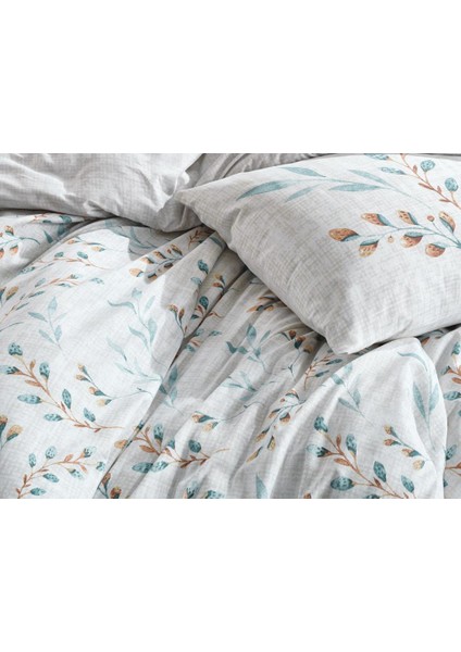 Cottonbox Modeline Lendell Çift Kişilik Nevresim Takımı Mint fiyatları
