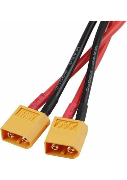 XT60 Konnektörlü Y Tip Birleştirici Kablo 10 cm Lipo Pil Batarya indirimleri