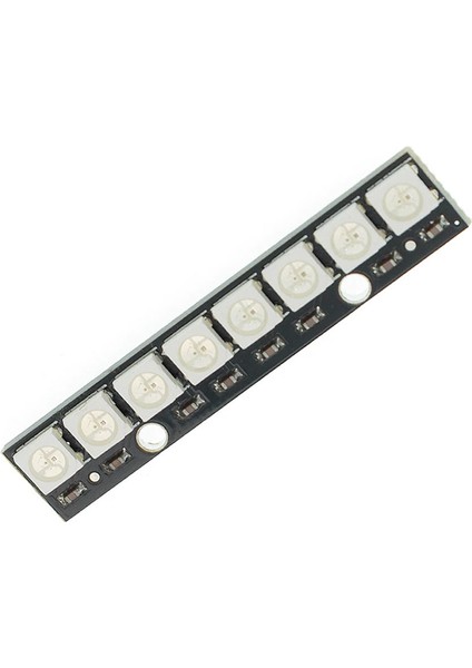 8li WS2812B 5050 Rgb LED 8 Adet Rgb LED Modül Neopixel Stick