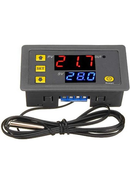 W3230 DC 12V Dijital Termostat Sıcaklık Kontol Kartı Isıtıcı Soğutucu Kuluçka Akvaryum Buzdolabı fiyatları