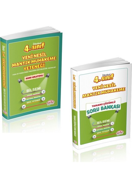 4. Sınıf Bilsem Hazırlık Konu Anlatımı ve Soru Bankası Seti