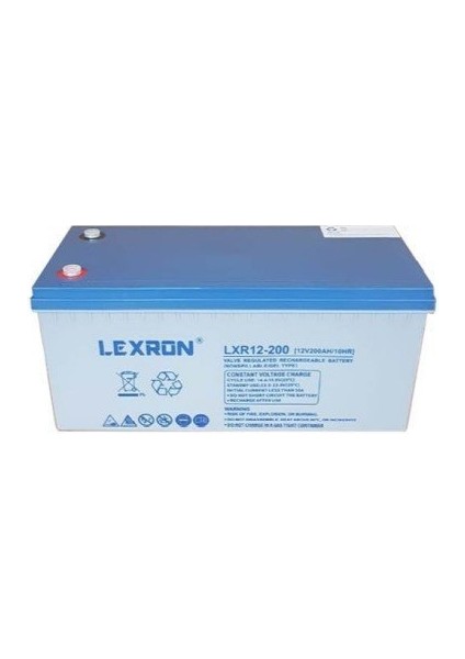 200 Amper Jel Akü Derin Döngü Deep Cycle