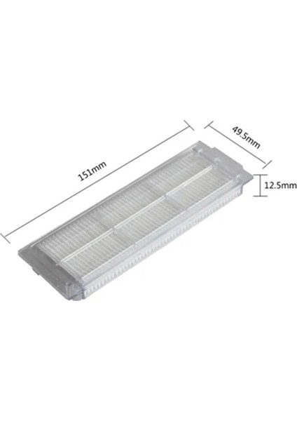 Viomi V3 (STYTJ02YM) Uyumlu 2 Parça Yedek Filtre Fırça Seti