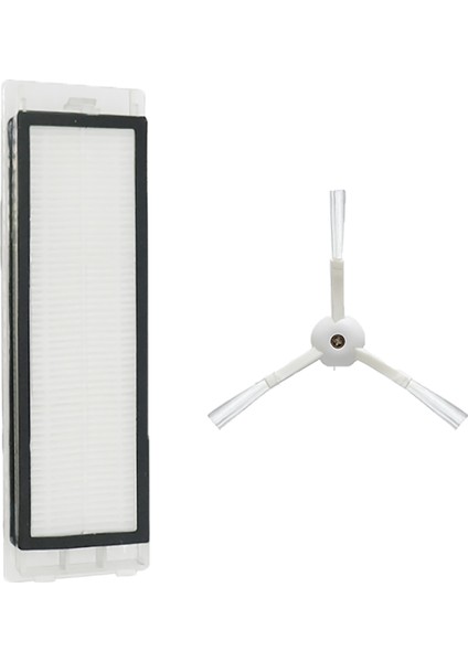 Roborock S50 Uyumlu 2 Parça Yedek Filtre Fırça Seti