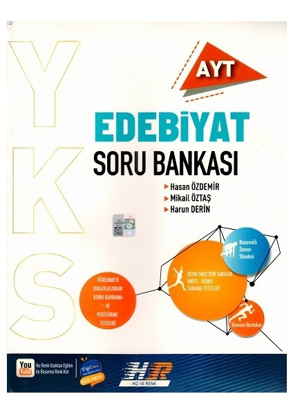 Hız ve Renk Yayınları AYT Edebiyat Soru Bankası