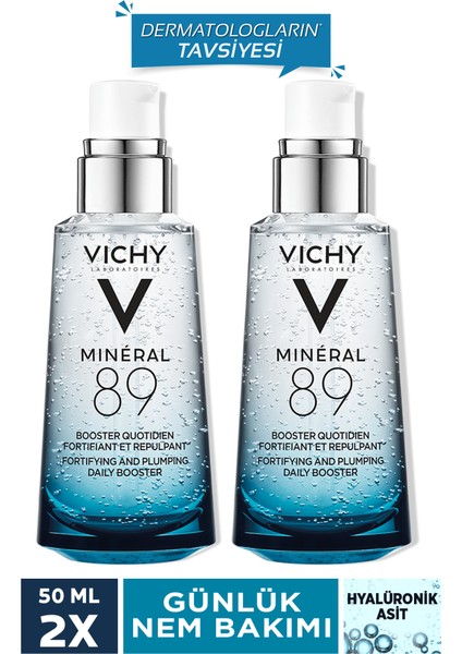Mineral 89 Nem ve Bakım 2X50 ml