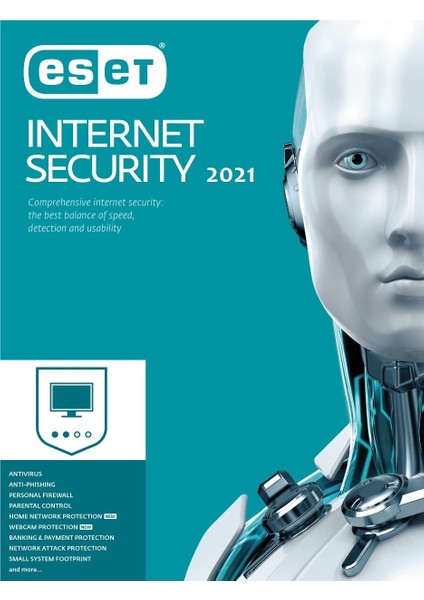 NOD32 & Internet Security 2024 1-3-5-10 Kullanıcı Dijital Lisans