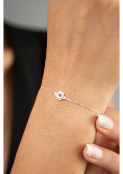 Kadın Gezegen Model 925 Ayar Gümüş Bileklik fiyatları