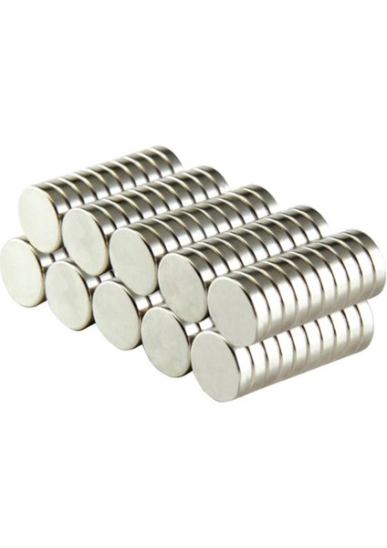 18 x2 mm Neodyum 100 Adet Yuvarlak Güçlü Mıknatıs