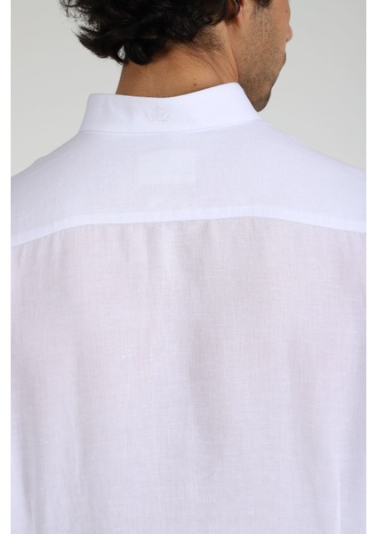 Slim Fit Düğmeli Yaka Gömlek Neo-Epherest Beyaz fırsatları