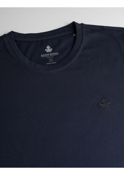 Erkek Bisiklet Yaka T-Shirt Neo-Premier Lacivert fiyatları